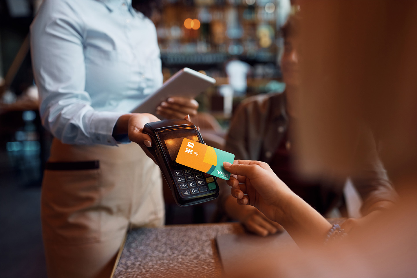 Paiement avec la carte Up Luxembourg