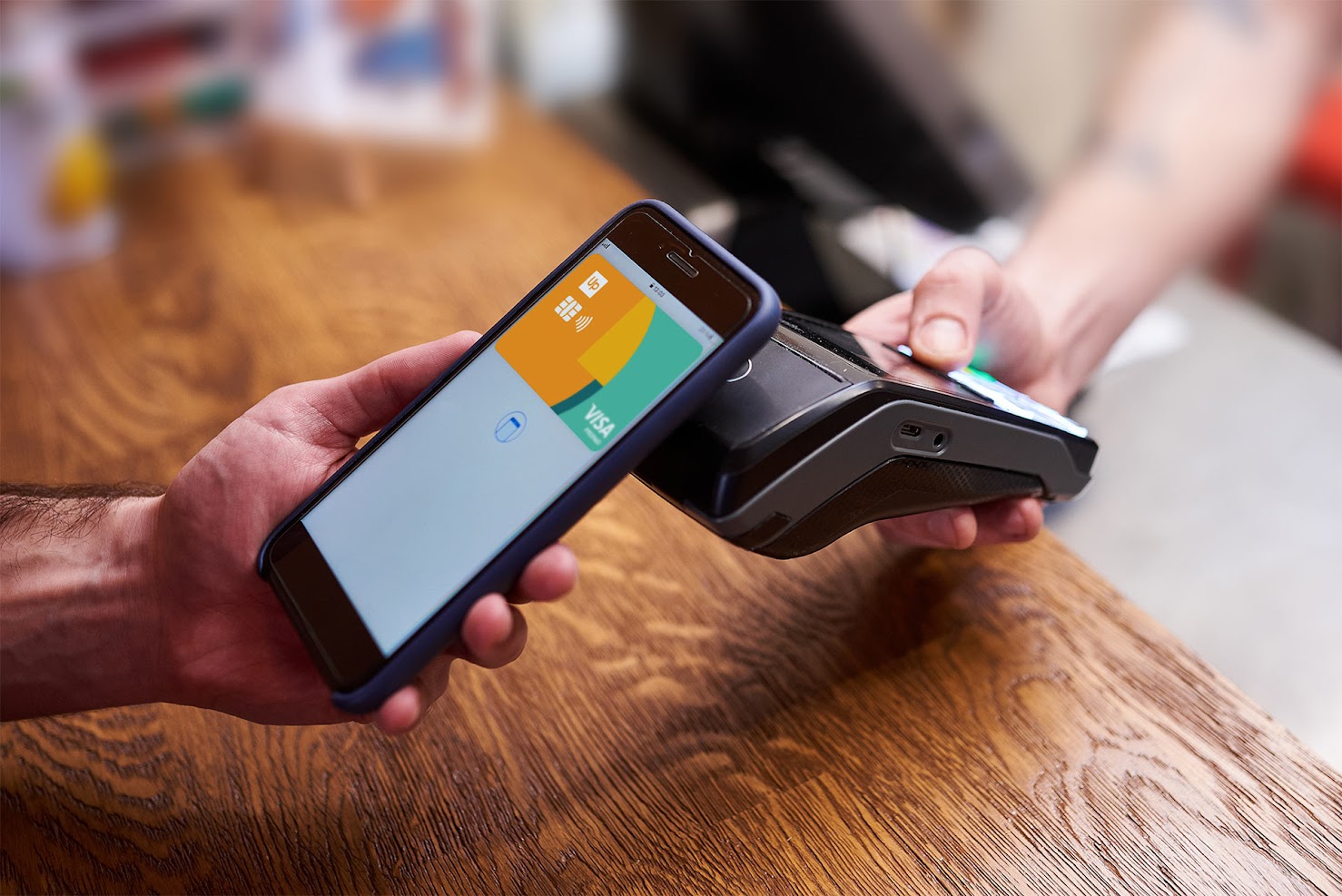 Paiement avec l'application Up Luxembourg